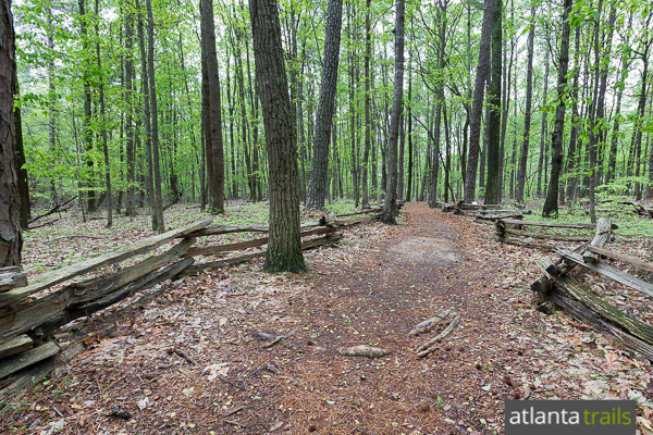Kennesaw Mountain 24 Gun Trail - 1 Kennesaw Mountain 24 Gun Trail 