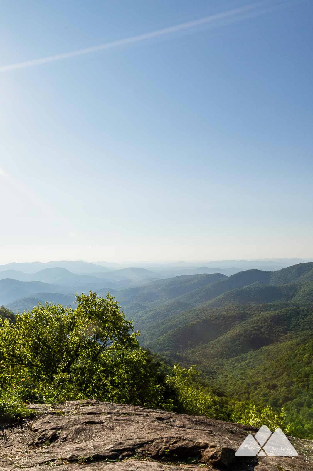 Woody Gap to Jarrard Gap on the Appalachian Trail in