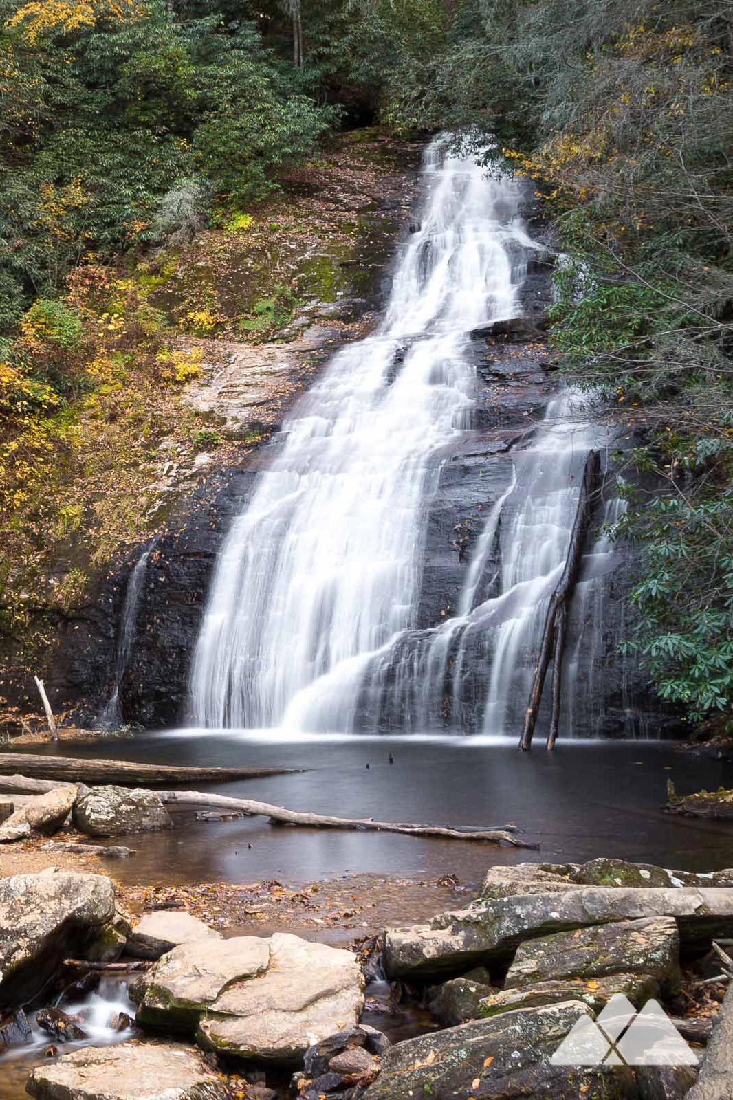 Helton Creek Falls a familyfriendly double waterfall hike near Helen, GA