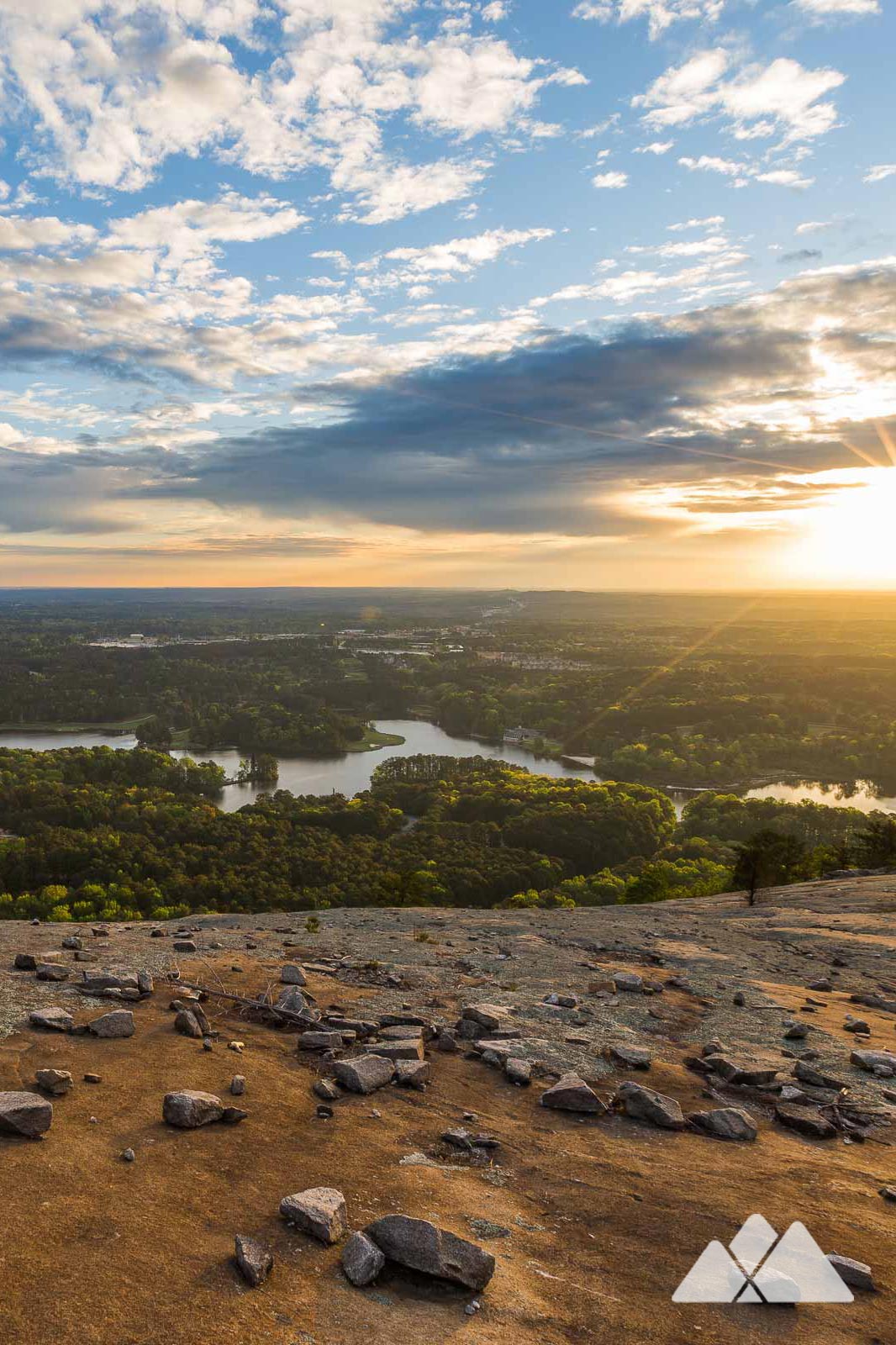 Stone Mountain hiking the WalkUp Mountaintop Trail