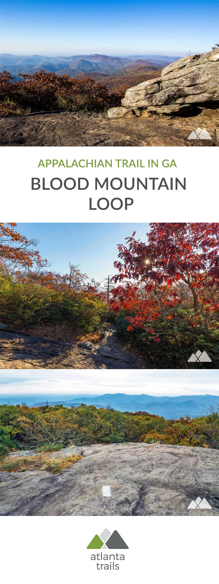 Blood Mountain Loop Hiking the Appalachian Trail & Freeman Trail