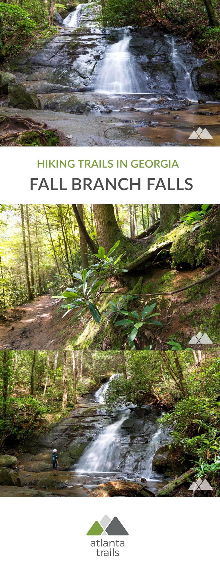 Fall Branch Falls on the Benton MacKaye Trail