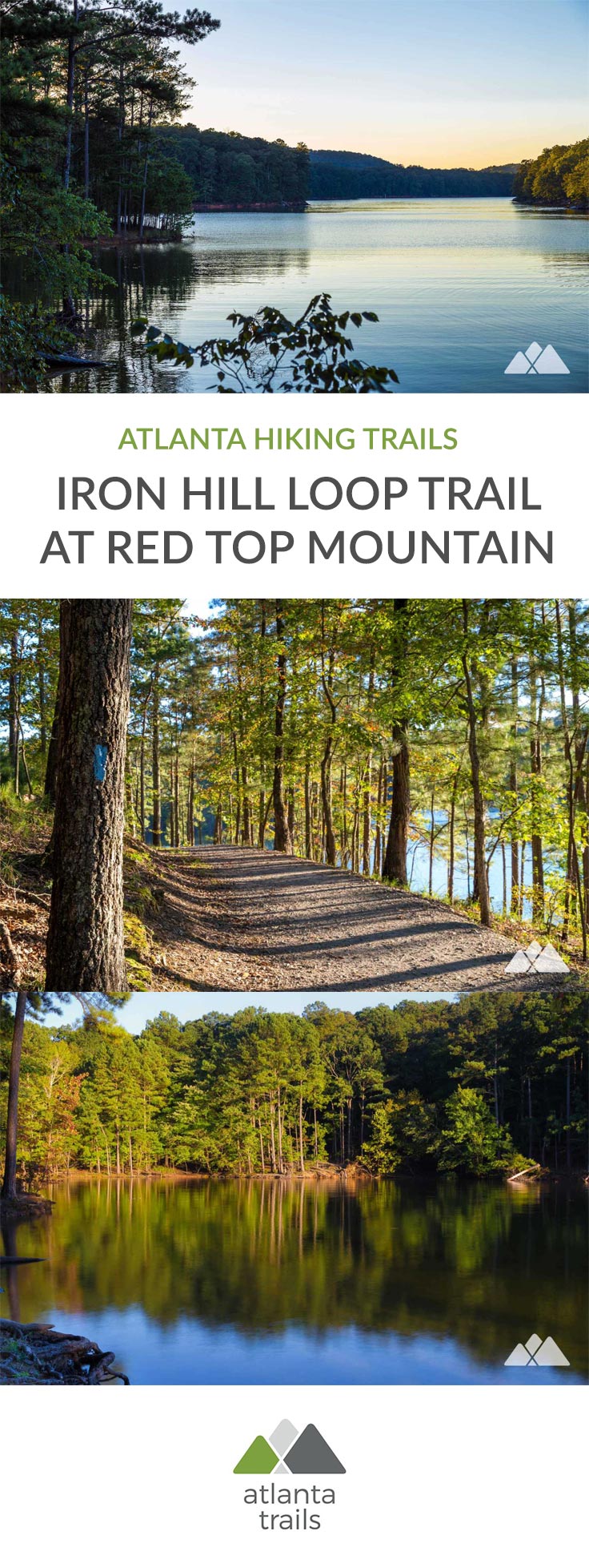 Red Top Mountain State Park Hiking the Iron Hill Loop Trail