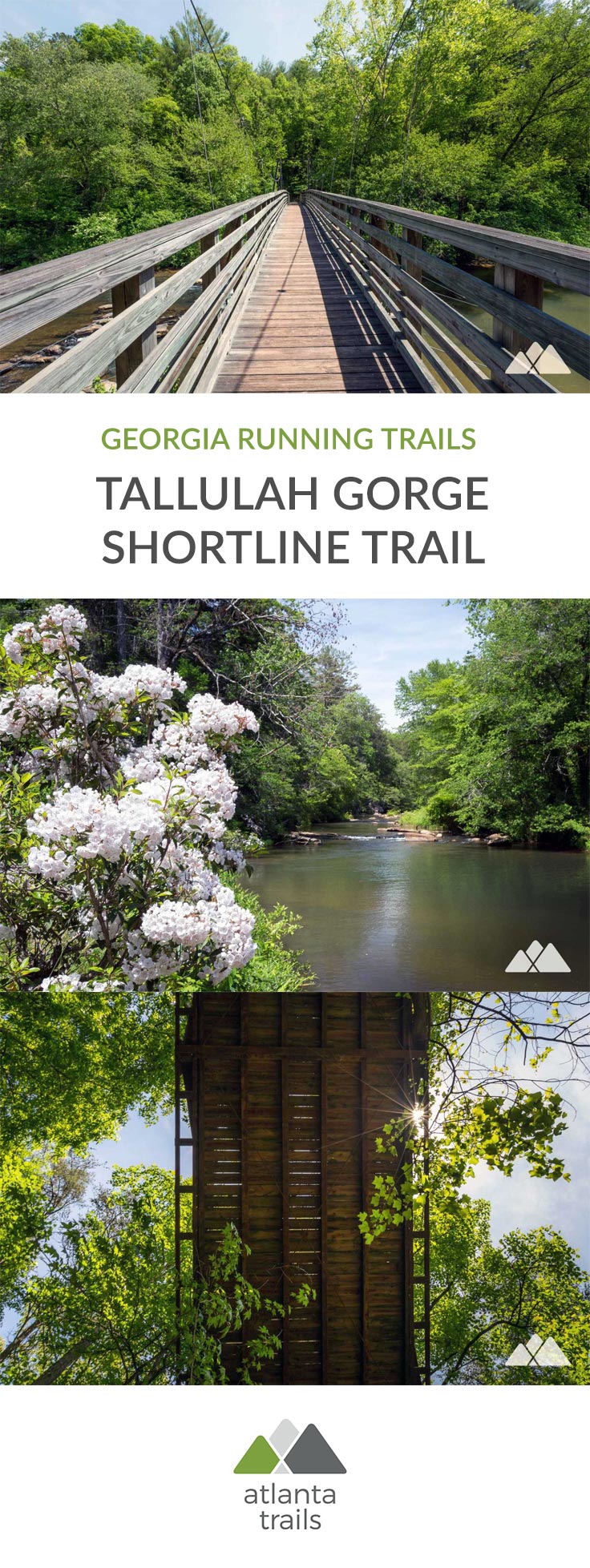 Tallulah Gorge State Park: running the Shortline Trail