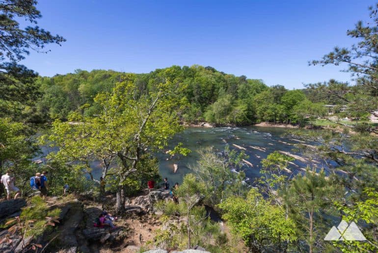 East Palisades Trail on the Chattahoochee River