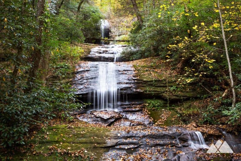 DeSoto Falls Trail near Helen, Georgia