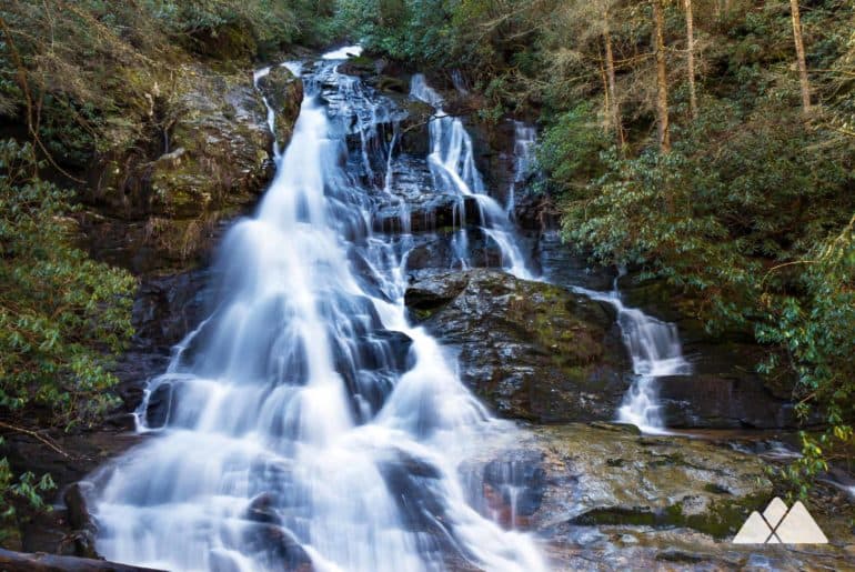High Shoals Falls and Blue Hole Falls