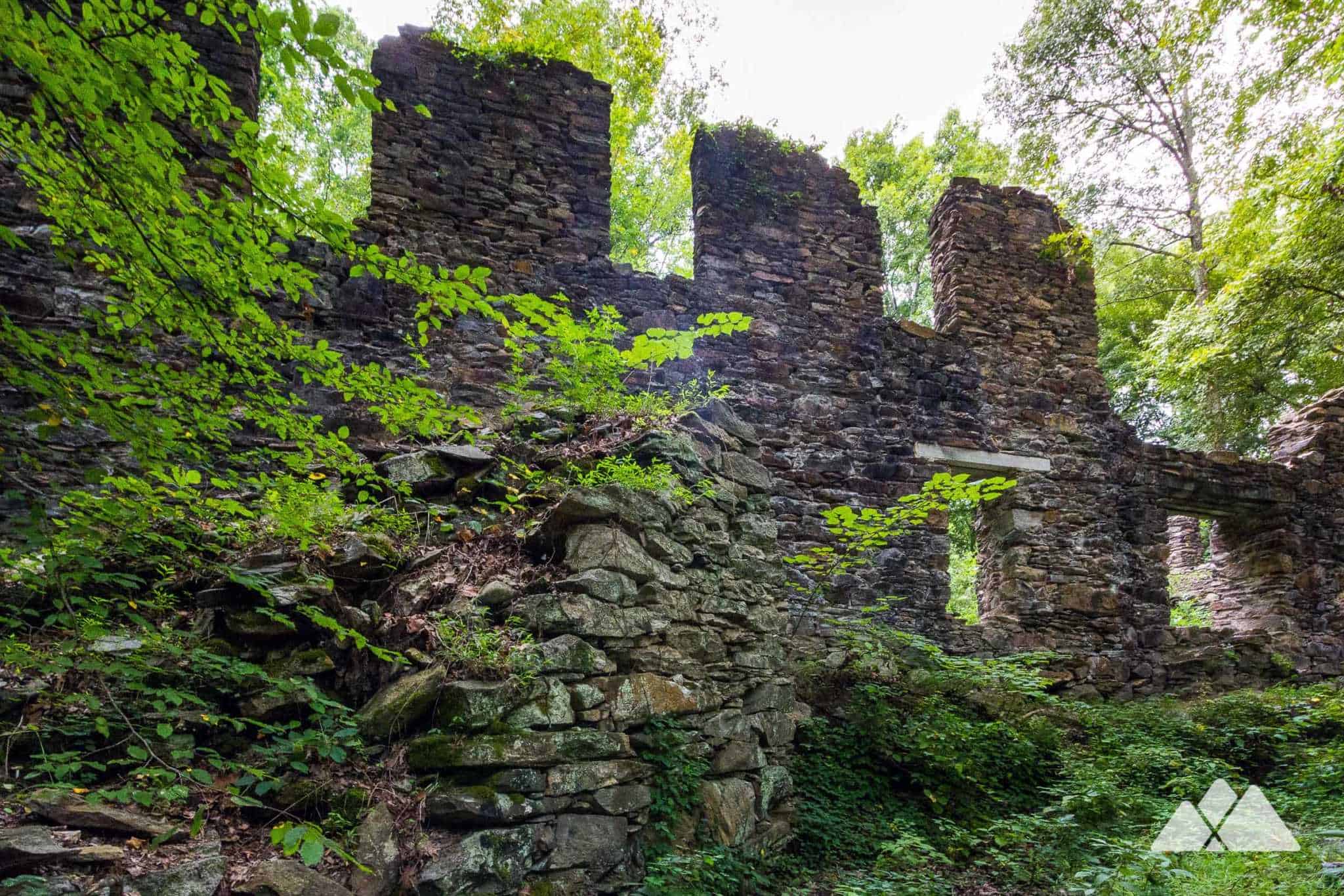 Sope Creek Trail hiking the mill ruins and pond loop