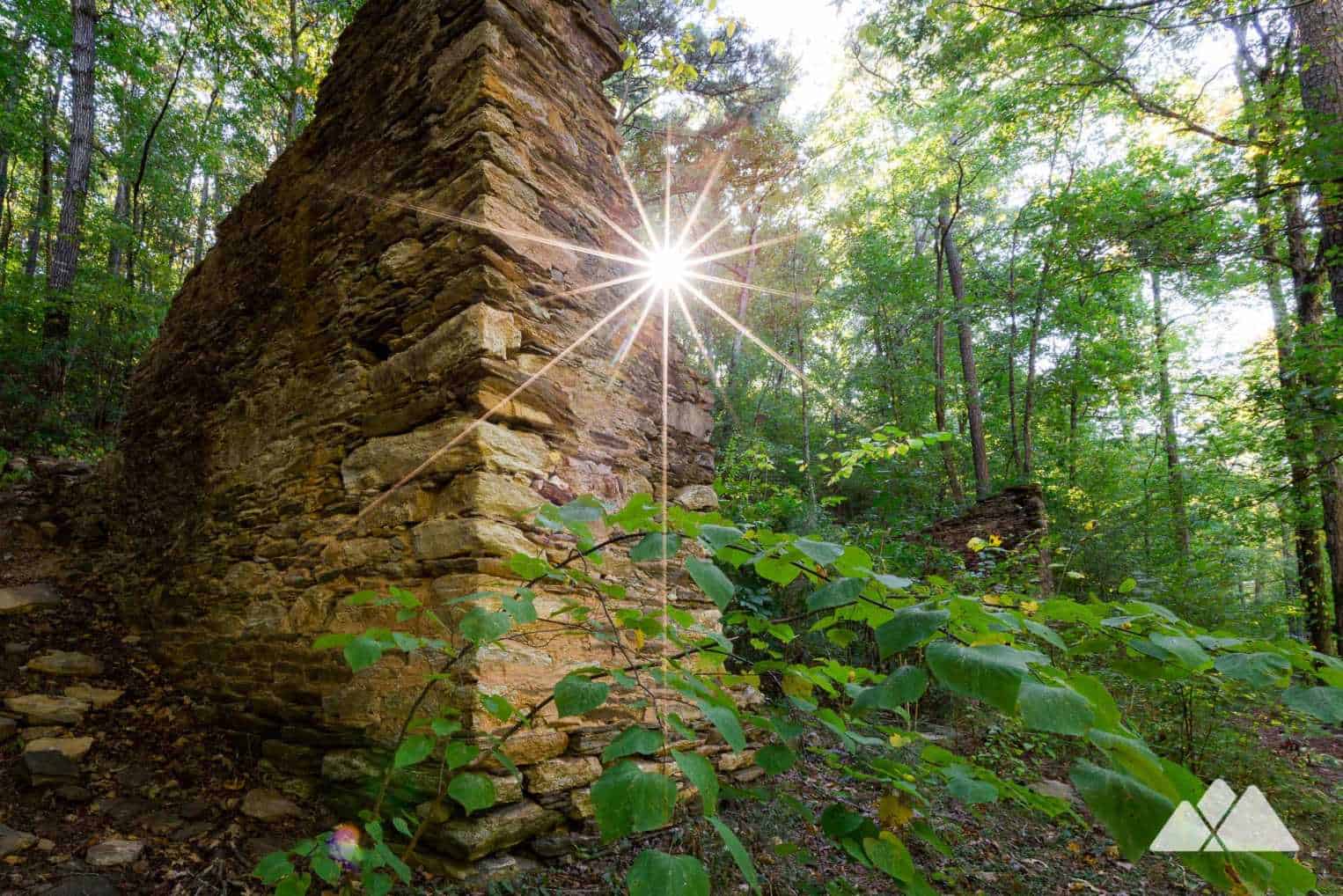 Sope Creek Trail hiking the mill ruins and pond loop