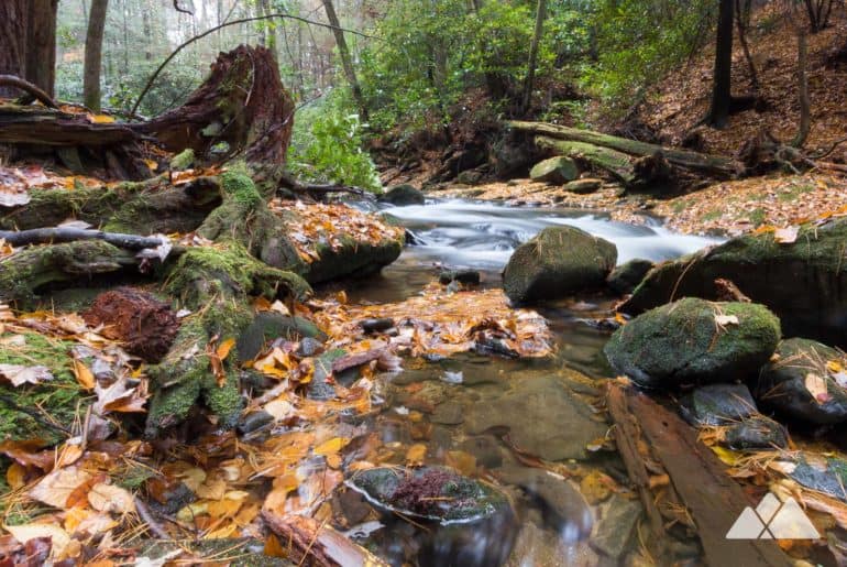 Three Forks camping at the Appalachian Trail