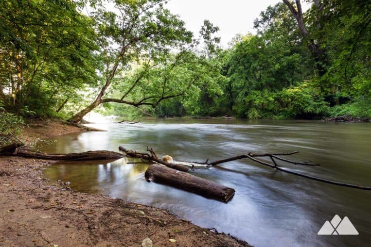 Top hikes in Atlanta: explore an island on the Chattahoochee River on the Powers Island Trail