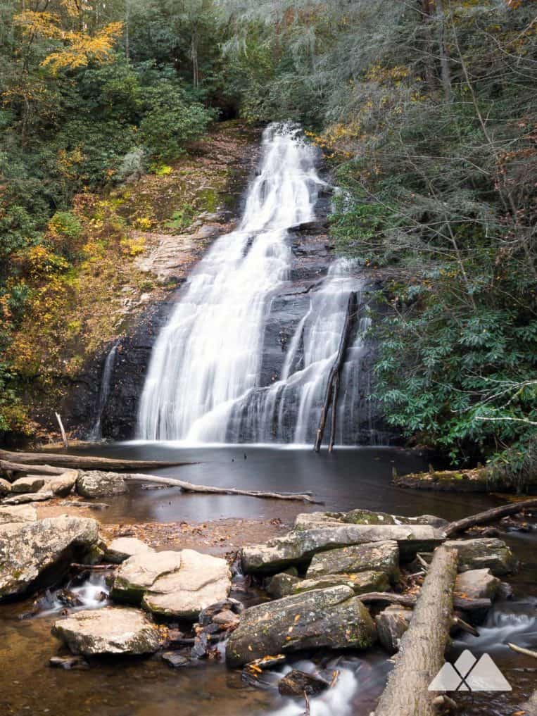 Best kid-friendly hikes near Helen, Georgia: Helton Creek Falls
