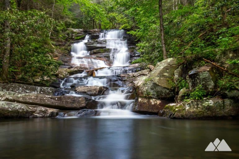 Emery Creek Falls: hiking to double North Georgia waterfalls on the Emery Creek Trail