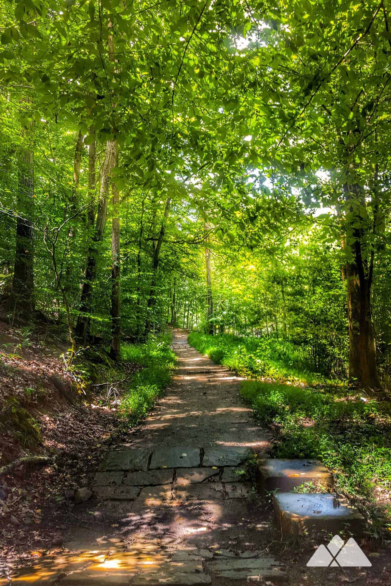 Little Mulberry Park running the East Mulberry Trail Atlanta Trails