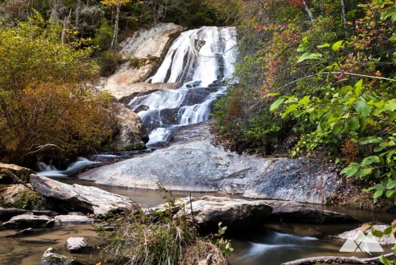 Dicks Creek Falls Trail in North Georgia