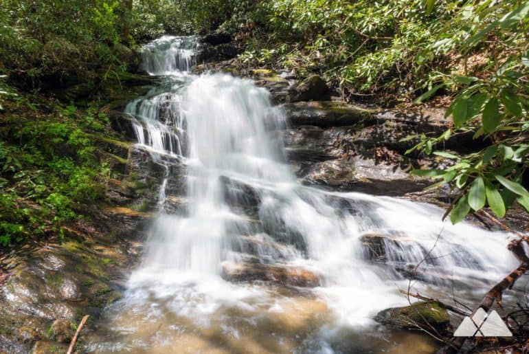 Becky Branch Falls at Warwoman Dell