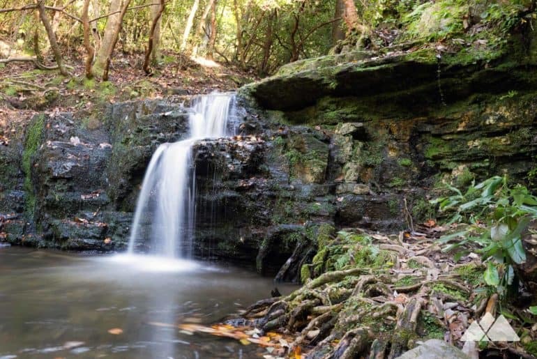 Cascade Falls on the Pine Mountain Trail
