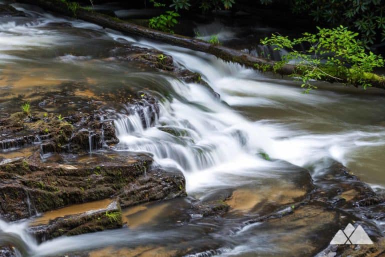 Tumbling Waters Nature Trail at Carters Lake