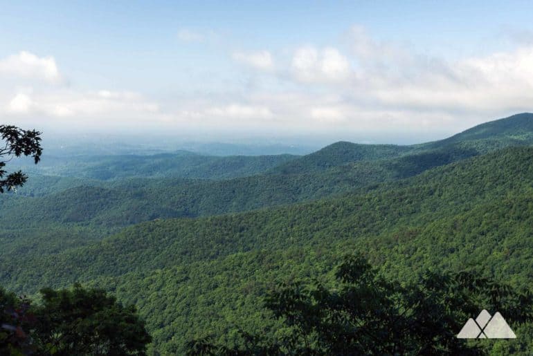 Appalachian Trail: Woody Gap to Ramrock Mountain and the Gooch Mountain Shelter