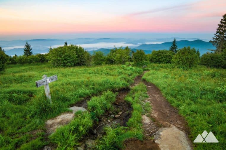 Andrews Bald on the Forney Ridge Trail