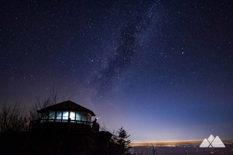 Mt Cammerer in Great Smoky Mountains National Park