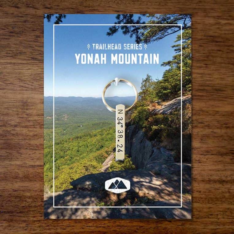 Yonah Mountain Keychain