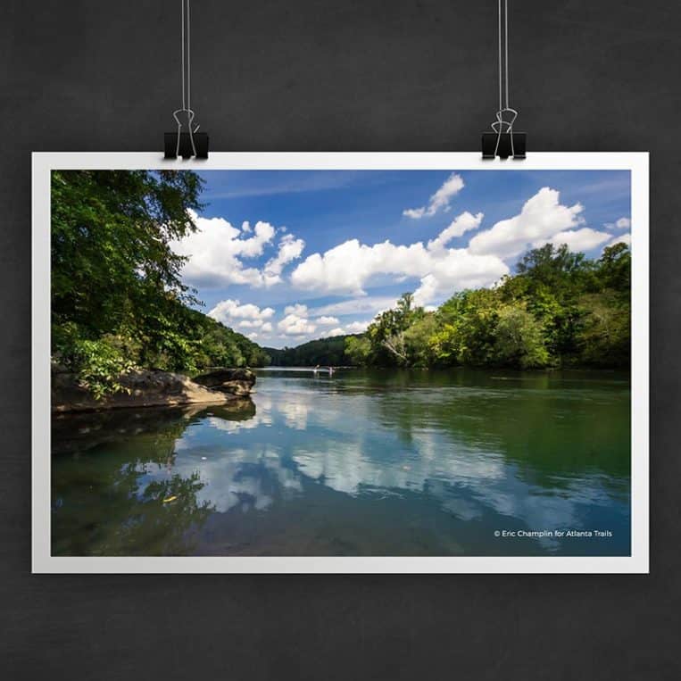 Atlanta Trails Chattahoochee River Photo Art Print