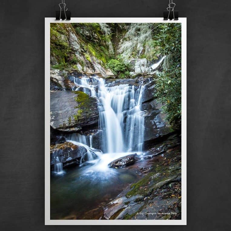 Atlanta Trails Dukes Creek Falls Photo Art Print