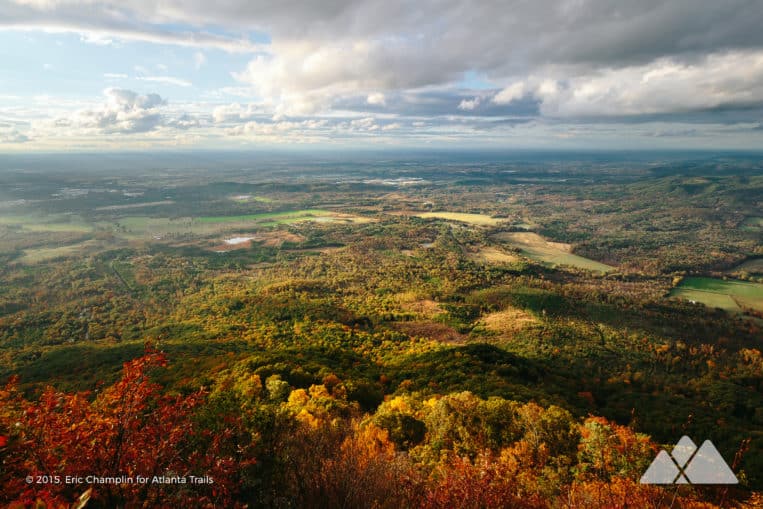 Top outdoor date ideas in Georgia: hike to stunning views at Fort Mountain State Park