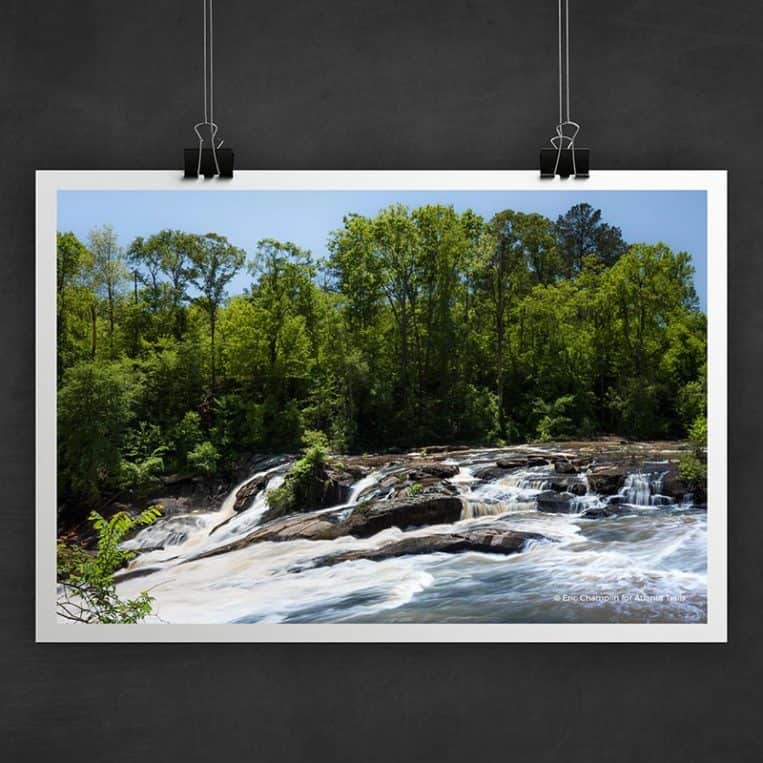 Atlanta Trails High Falls Photo Art Print