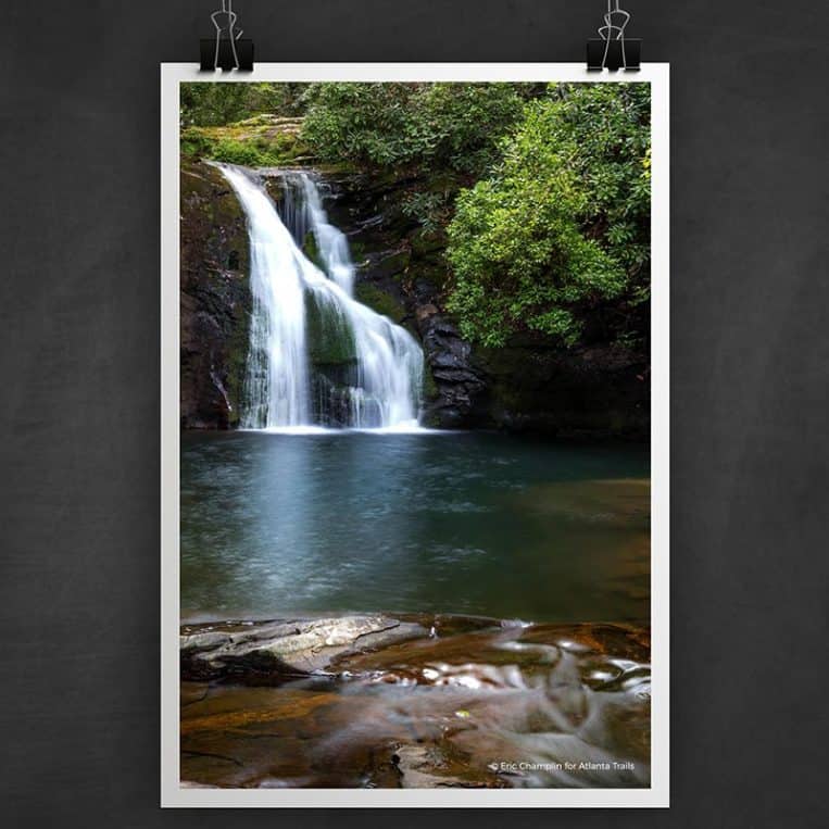 Atlanta Trails Blue Hole Falls Photo Art Print