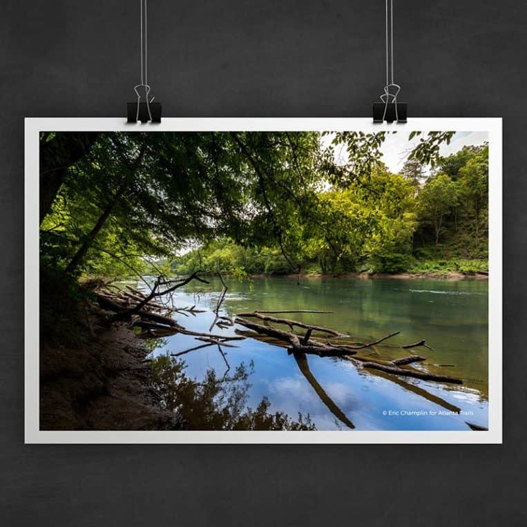 Atlanta Trails Chattahoochee River Photo Art Print