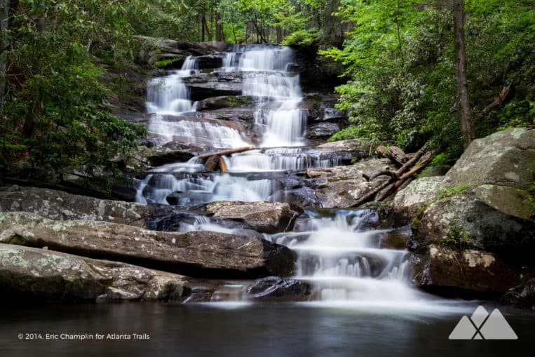 Emery Creek Falls: hiking to double North Georgia waterfalls on the Emery Creek Trail
