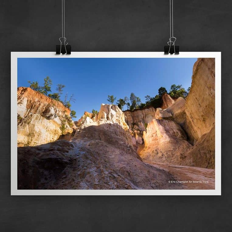 Atlanta Trails Providence Canyon Photo Art Print