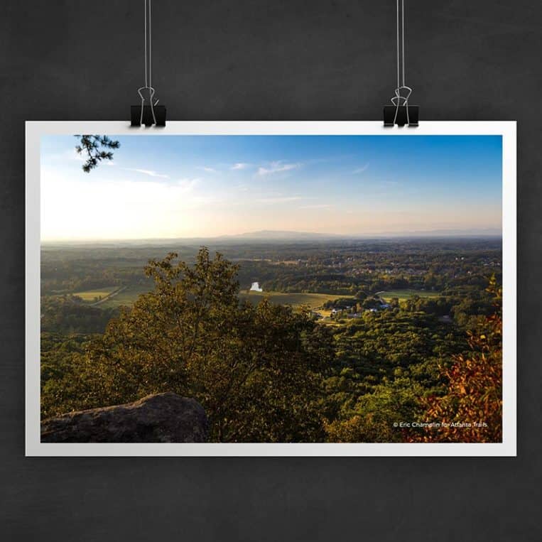 Atlanta Trails Sawnee Mountain Photo Art Print