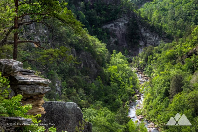 Tallulah Gorge State Park: Hiking the north and south rim trails