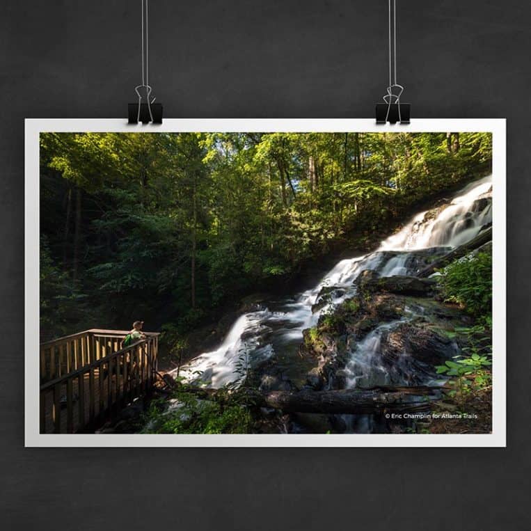 Atlanta Trails Vogel State Park Trahlyta Falls Photo Art Print